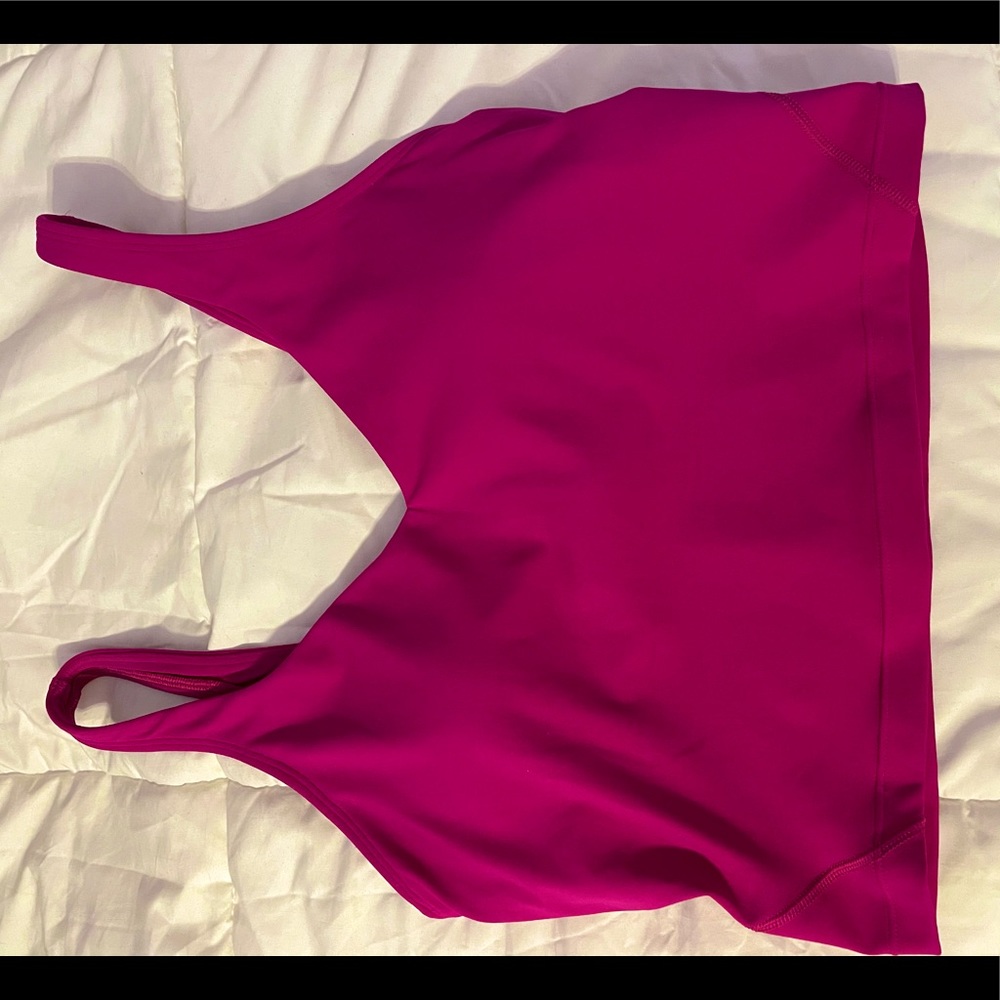 Lululemon alight tank color ripened raspberry